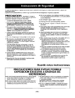 Preview for 43 page of Panasonic NN-3697 Operating Instructions Manual