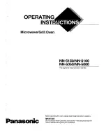 Preview for 1 page of Panasonic NN-5150 Operating Instructions Manual