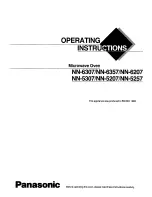 Preview for 1 page of Panasonic NN-5207 Operating Instructions Manual