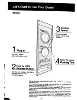 Предварительный просмотр 7 страницы Panasonic NN-5252 Operation Manual