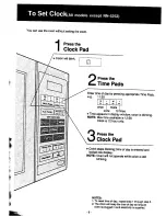 Предварительный просмотр 9 страницы Panasonic NN-5252 Operation Manual