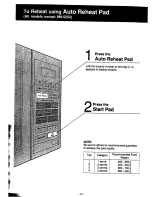 Предварительный просмотр 11 страницы Panasonic NN-5252 Operation Manual