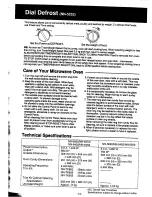 Предварительный просмотр 15 страницы Panasonic NN-5252 Operation Manual