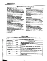 Предварительный просмотр 19 страницы Panasonic NN-5252 Operation Manual