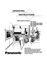 Panasonic NN-5256 Operating Instructions Manual preview