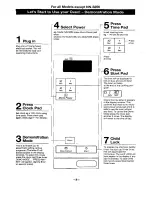 Preview for 9 page of Panasonic NN-5256 Operating Instructions Manual