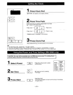 Preview for 11 page of Panasonic NN-5256 Operating Instructions Manual