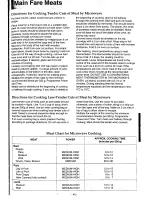 Preview for 46 page of Panasonic NN-5753 Operation Manual And Cookbook