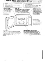 Preview for 72 page of Panasonic NN-5753 Operation Manual And Cookbook