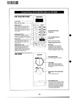 Preview for 4 page of Panasonic NN-5856B Service Manual