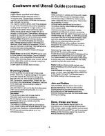 Preview for 7 page of Panasonic NN-6405 Operation Manual & Cookbook