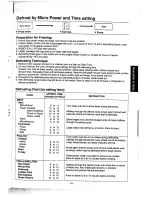 Preview for 17 page of Panasonic NN-6405 Operation Manual & Cookbook