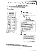 Preview for 18 page of Panasonic NN-6405 Operation Manual & Cookbook