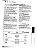 Preview for 45 page of Panasonic NN-6405 Operation Manual & Cookbook