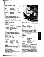 Preview for 47 page of Panasonic NN-6405 Operation Manual & Cookbook