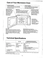 Preview for 74 page of Panasonic NN-6405 Operation Manual & Cookbook