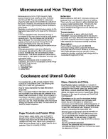 Preview for 5 page of Panasonic NN-6653 Operation Manual