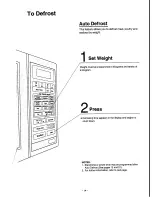 Preview for 15 page of Panasonic NN-6653 Operation Manual