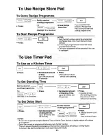 Preview for 21 page of Panasonic NN-6653 Operation Manual