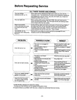 Preview for 61 page of Panasonic NN-6653 Operation Manual