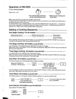 Preview for 6 page of Panasonic NN-7850 Operating Instructions Manual