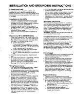 Preview for 4 page of Panasonic NN-8501V User Manual