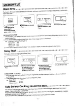 Preview for 8 page of Panasonic NN-8807 Operating Instructions Manual