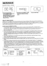 Preview for 9 page of Panasonic NN-8807 Operating Instructions Manual