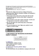 Preview for 8 page of Panasonic NN-963WF Service Manual