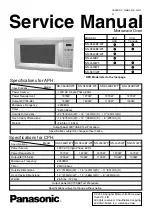 Preview for 22 page of Panasonic NN-963WF Service Manual