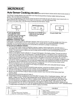 Preview for 9 page of Panasonic NN-9807 Operating Instructions Manual