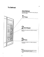 Preview for 18 page of Panasonic NN-9853 Operation Manual