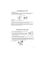 Preview for 5 page of Panasonic NN-A514 Cookery Book & Operating Instructions