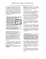 Preview for 4 page of Panasonic NN-A524M Operating Instructions & Cookery Book