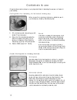 Preview for 20 page of Panasonic NN-A524M Operating Instructions & Cookery Book