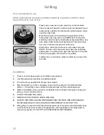 Preview for 34 page of Panasonic NN-A524M Operating Instructions & Cookery Book