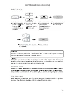 Preview for 37 page of Panasonic NN-A524M Operating Instructions & Cookery Book