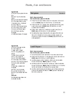 Preview for 87 page of Panasonic NN-A524M Operating Instructions & Cookery Book