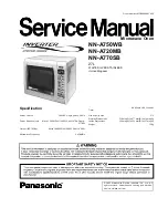 Panasonic NN-A720MB Service Manual preview