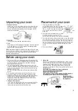 Preview for 5 page of Panasonic NN-A774 Cookery Book & Operating Instructions