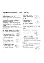 Preview for 8 page of Panasonic NN-A774 Cookery Book & Operating Instructions