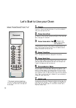 Preview for 16 page of Panasonic NN-A774 Cookery Book & Operating Instructions