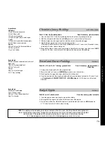 Preview for 75 page of Panasonic NN-A774 Cookery Book & Operating Instructions