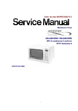 Panasonic NN-A860WB Service Manual preview