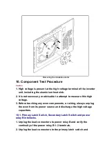 Preview for 28 page of Panasonic NN-A883WB Service Manual