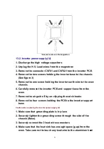 Preview for 38 page of Panasonic NN-A890WB Service Manual