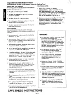 Preview for 2 page of Panasonic NN-C2003S Operating Instructions Manual