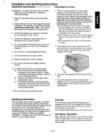 Preview for 3 page of Panasonic NN-C2003S Operating Instructions Manual