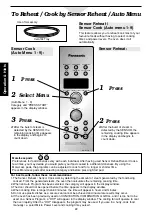 Предварительный просмотр 24 страницы Panasonic NN-C2003S Operating Manual