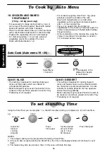 Предварительный просмотр 28 страницы Panasonic NN-C2003S Operating Manual